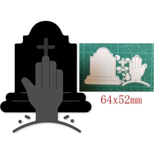 Metal cutting dies cut die mold cross grave hand decoration Scrapbooking dies paper craft knife mould blade punch stencils dies