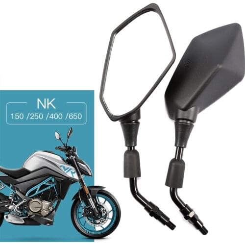 10mm Motorcycle Rearview Mirrors,For CFMOTO NK150 250 400 650NK MT,Rear View Mirrors Back Side
