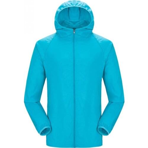 Men Women Quick Dry Hiking Jackets 2021 New Waterproof Sun-Protective Outdoor Sports Coats Skin Male Female Windbreaker