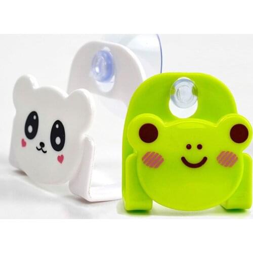 Cartoon Suction Cup Sponge Rag Storage Rack Multifunctional Bathroom and Kitchen Supplies Pendant Sink Wall Storage Rack