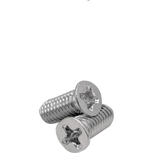 Stainless Steel Small Countersunk Head Machine Screw M1.6 M2 M2.5 M3