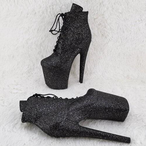 Leecabe 20CM/8inches fastion shoes High Heel platform Pole Dance boot