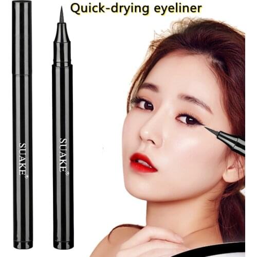 1 Pcs Eyeliner Enlarged Eyes Makeup Quick-drying Long Lasting Waterproof Non-smudge Make-up Pencil Smooth Cosmetics TSLM1