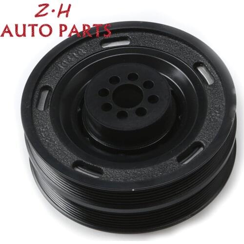 WG1233882 958 102 241 11 Steel Elastomer Crankshaft Belt Pulley For VW Touareg Porsche Cayenne 92A Panamera 970 Audi 3.0T V6