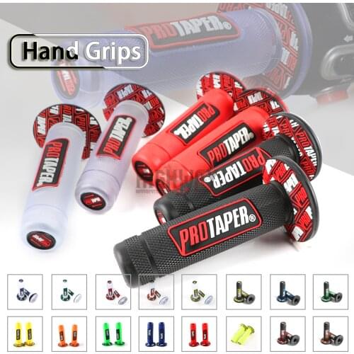 Handle Grip Pro taper Motorcycle High Quality Protaper Dirt Pit Bike Motocross 7/8" Handlebar Rubber Gel Hand Grips Brake Hands