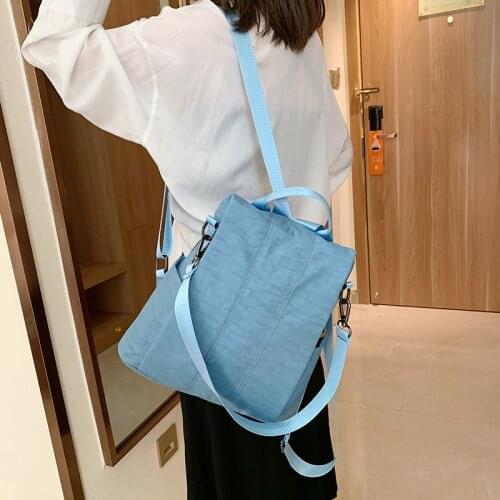 School Backpack Travel Back Bag Mochilas Waterproof Nylon Women Backpack Anti-Theft Female Bag Girls Fashion Shoulder