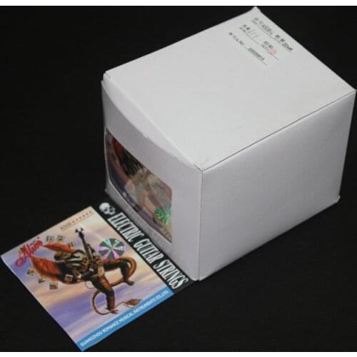 20 Sets Alice A506 Steel Nickel Wound 1st-6th Electric Guitar Strings (008-038) (009-042) (010-046)