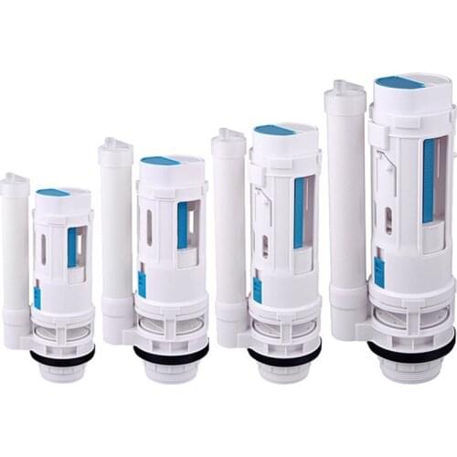 Stool flushing valve split siamese toilet U-shape hook drain valve for split sitting WC pan integral sitting WC pan drain valve