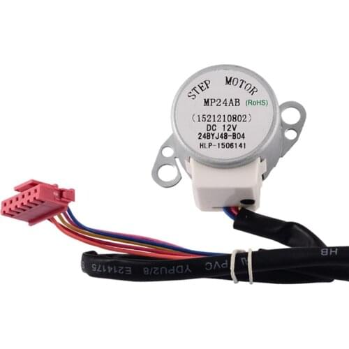 Universal Air Conditioning Parts Swing Motor Stepper Motor for Haier Midea Gree MP24AB Air Conditioning Stepper Motor 12V DC