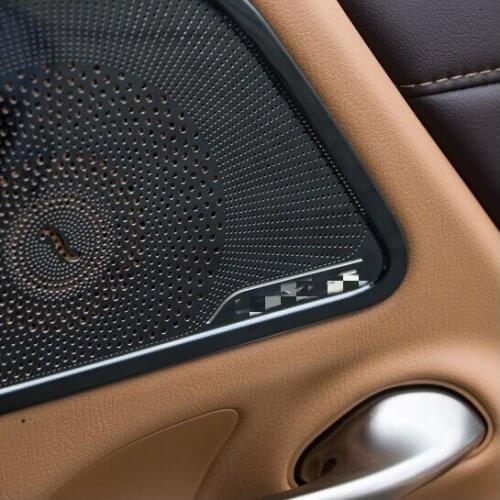 Car inner acceccories loudspeaker cover trim 4pcs for Lexus ES ES200 ES260 ES300 2018 2019