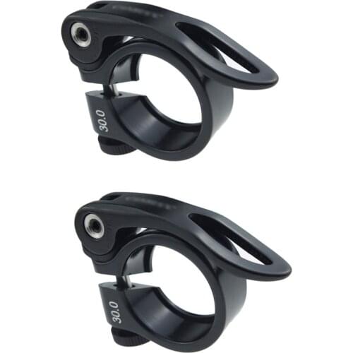 2pcs Bike Quick Release 27.2mm/25.4mm Seatpost Clamp, Bicycle Seat Clamp Bike Tube Clip Bicycle Parts