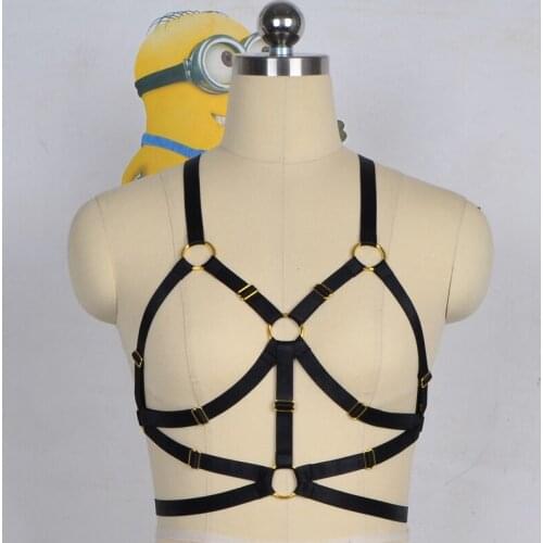 Women Costumes cage Bra Harness Cage Bra Corset Bondage Bralette girl sexy fashion body cage harness bondage gothic bra belt