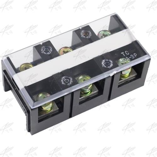 1PCS TC-603 TC603 Fixed Terminal Double Row Screw Terminal Block Terminal Connector Cable Header Copper