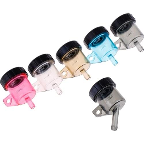 1pc Universal Motorcycle Front Brake Fluid Reservoir Clutch Tank Oil Fluid Cup Split Oil Pot