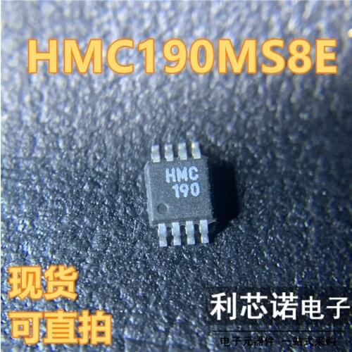 100% New&original In Stock HMC190MS8E Marking:H190 H190 MSOP8 HMC190MS8ETR ADI 5pcs/lot BOM List