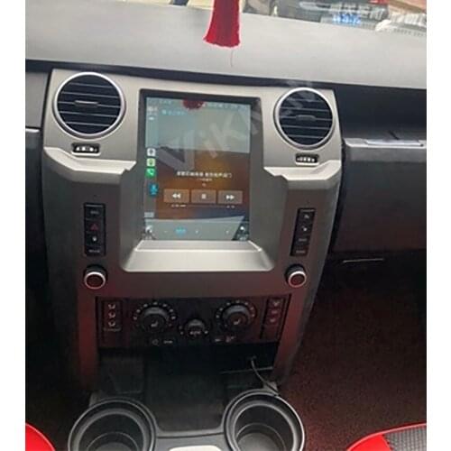 Car gps navi video multimedia player for land discovery3 2004-2011 android auto radio car audio tape recorder vertical screen