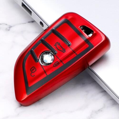 TPU Car Key Case Cover Key Bag For Bmw F20 G20 G30 X1 X3 X4 X5 G05 X6 Accessories Car-Styling Holder Shell Keychain Protection