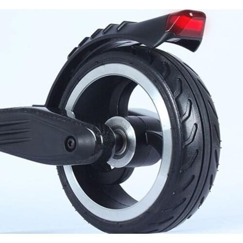 Carbon Fiber JACK HOT JASION Electric Scooter Rear Wheel Bracket Saddle Rack Brake Fender Rear Shelves Frame with Safe Light