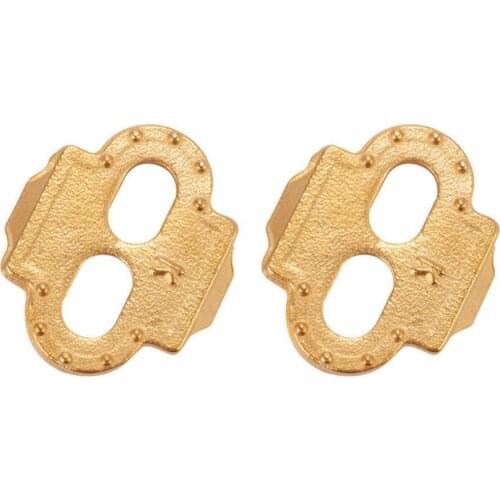 Bike Shoes Cleats Locking Plate Durable Bicycle MTB Road Bike Cycling Pedal Metal Crank Cleats Screws Bolt Set Bike Cleat