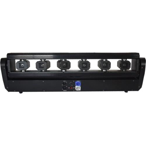 Laser projector six eyes 3 in 1 laser RGB lighting strobe effect LED beam with DMX controller feels suitable for DJ stage