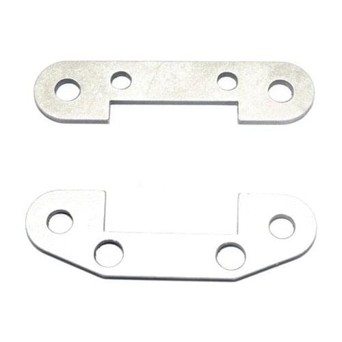 LOSI 1:6 SUPER BAJA REY stainless steel front gear box bottom front lower arm front and rear fixed code-pair