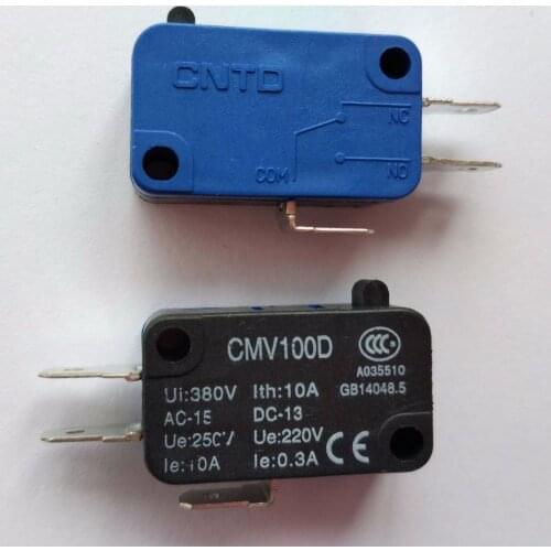 10 pcs Micro Limit Switch V15 CMV100D Button Type 1NC 1NO CE New