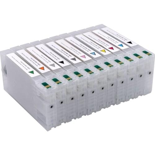 11 Color 200ml T6531-T6539 T653A T653B Refillable Ink Cartridge with ARC Chip For Epson Stylus Pro 4900 Printer