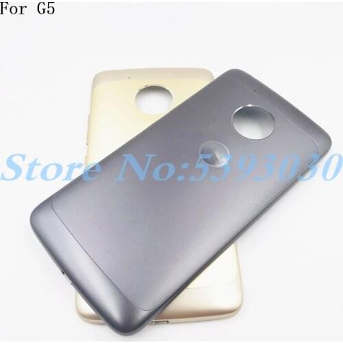 New 5.0 inches Battery Back Cover For Motorola Moto G5 XT1685 XT1672 Battery Door Back Case Housing