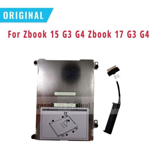New Original SATA SSD HDD cable HDD caddy bracket KITS For HP zbook 15 G3 G4 ZBOOK 17 G3 G4 DC020029U00 AM1CA000900 AM1C3000800