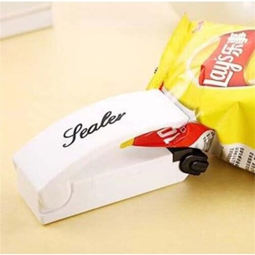Portable Mini Sealing Household Machine Heat Sealer Capper Food Saver For Plastic Bags Package Handheld Mini Gadgets