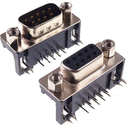 D-sub connector DRB Type black insulator Rohs free shipping 200pcs by UPS