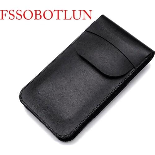 For Xiaomi Mi Mix 6.4" Luxury Microfiber Leather Double cell phone Waist Pack sleeve bag Cover Pouch Cases