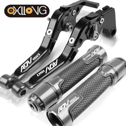 ADV 150 7/8'' Motorcycle Brake Clutch Levers Handlebar Grip For Honda ADV 150 2019 2020 2021 Handle Handbrake Grips Accessories
