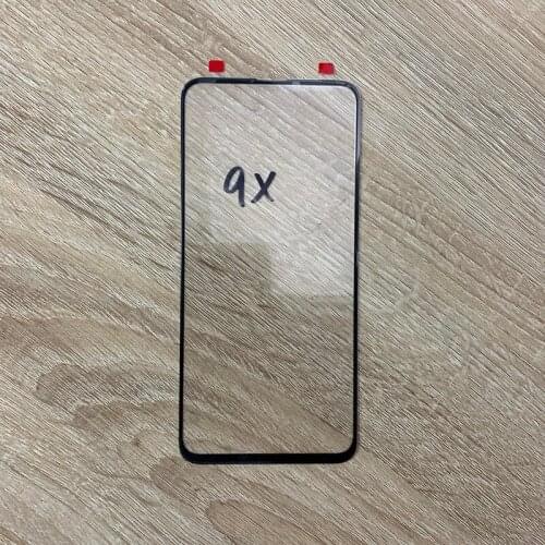 10Pcs Touch Screen Glass Outer Lens For Huawei Honor 9X Panel Digitizer Sensor Touchpad Front Spare Parts Sensor Touchpad