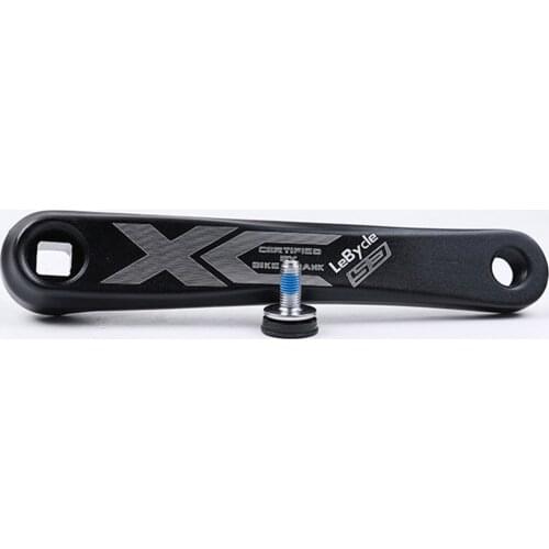 Lebycle Bicycle Spare Parts For Bicycle Crank Arms For Bicycle Left Crank Arm 170mm Black Alloy Square/Diamond Square Taper