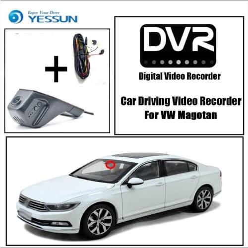 YESSUN for Volkswagen Magotan Car DVR Driving Video Recorder Mini Control APP Wifi Camera Registrator Dash Cam Night Vision