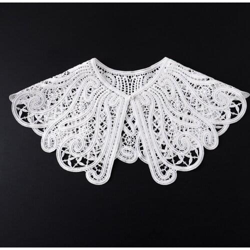 Fake Collars for Women Lace-up Sweet Decorative Collar for Girl False Collar Blouse Top Accessory 2021 Detachable Shirt Collars