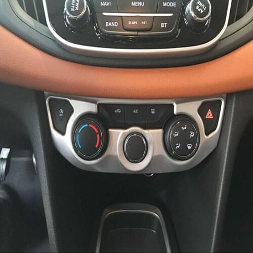 ABS Matte For Chevrolet CAVALIER 2017 2018 2019 air conditioner Switch button panel frame Cover Trim accessories styling 1pcs