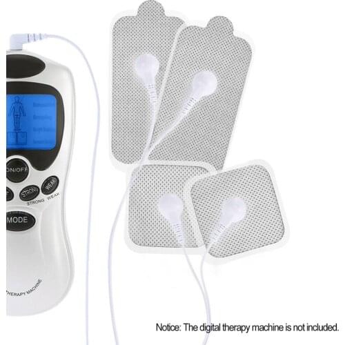 12pcs Self Adhesive Replacement Electrode Pads Muscle Stimulator Massage Sticker Portable Shoulder Cervical Spine Massager