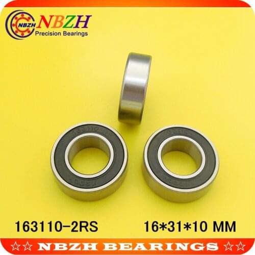 163110-2RS 163110 ball bearing 16x30x31x10mm 163010 2RS bike axis repair bearing unstandard 6002-2RS 163010-2RS