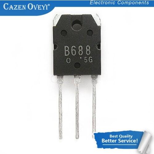 4pcs/lot 2SD718 2SB688 (2pcs D718 + 2pcs B688) TO-3P In Stock