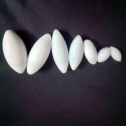 7pcs Mixed size PTFE Magnetic Stirrer Mixer Stir Bars Olive shape Stirring Bars PTFE Stir Rod Spinbar