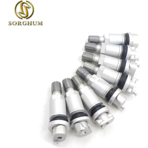 8pcs TPMS Tire Valves Fits For LAND ROVER /CHRYSLER /VOLVO Tubeless Valve Tire Pressure Monitoring System Sensor Stem Repair