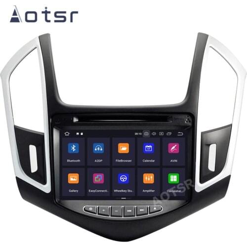 AOTSR Android 10 Car Radio For Chevrolet Cruze 2012 - 2015 Central Multimedia Player GPS Navigation DSP IPS Stereo Autoradio