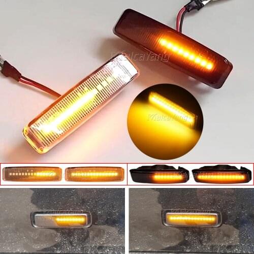 For Bmw 5 Series 5er E39 Mod. Bj. Turn Signal Dynamic LED Side Marker Light Repeater Lamp Flowing Indicator M5 1998-2003