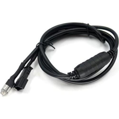 JX-LCLYL 3.5mm Female AUX Audio Input Adapter Cable For MP3 E39 E46 E53 W/Navi