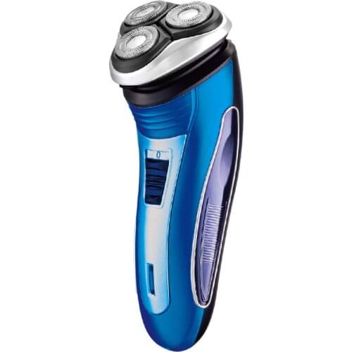 Kemei Rechargeable Electric Shaver 3D Triple Floating Blade Heads Razors Face Care Men Beard Trimmer Sideburn Shaving Machine