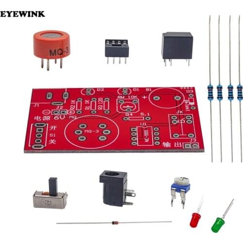 Alcohol Tester Kit MQ-3 Drunk Tester MQ-3 Module Alcohol Sensor DIY Parts