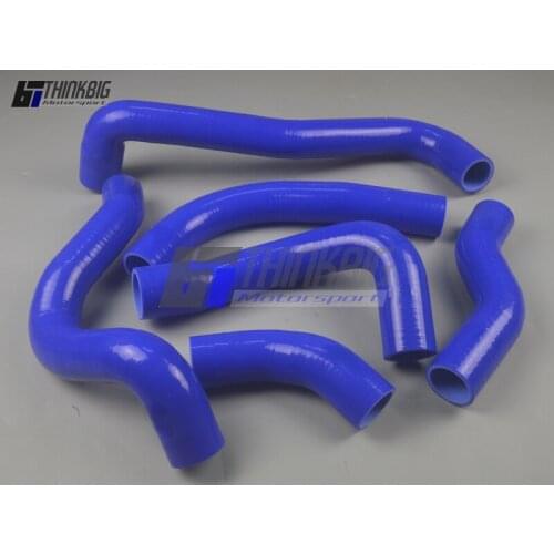Silicone Turbo Hose Kit For 90-00 Mitsubishi 3000GT/Dodge Stealth 6G72 V6