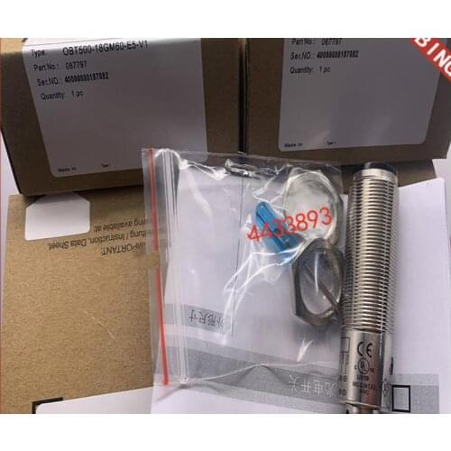2pcs New High Quality metal photoelectric switch OBT500-18GM60-E4-V1